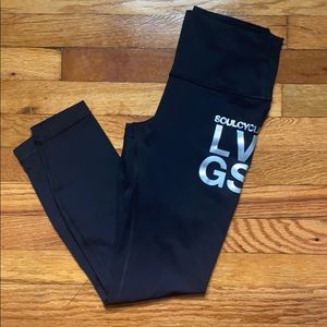 lululemon black Las Vegas SoulCycle legging
